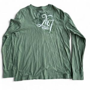 Y2K men’s long sleeve graphic shirt